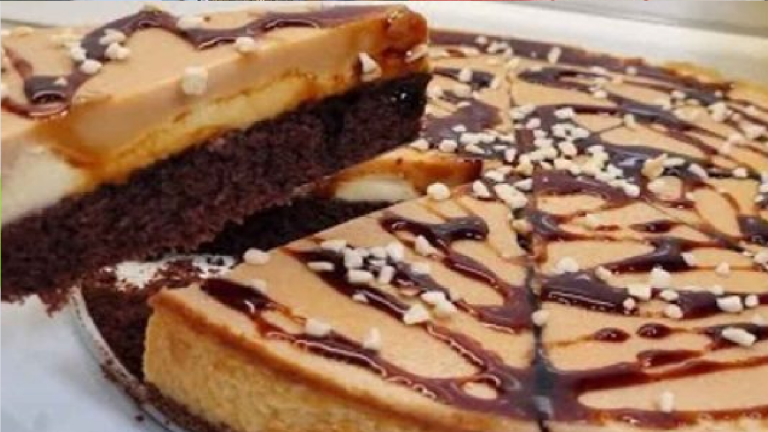 Gâteau 7 cuillères au caramel et au chocolat: un délice fondant à savourer