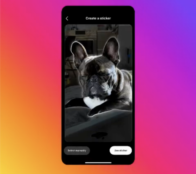 La dernière fonctionnalité de test d’Instagram transforme les photos des utilisateurs en autocollants pour les bobines et les histoires