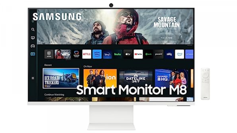 Le Smart Monitor M8 mis à jour de Samsung est actuellement à 200 $ de réduction sur Amazon