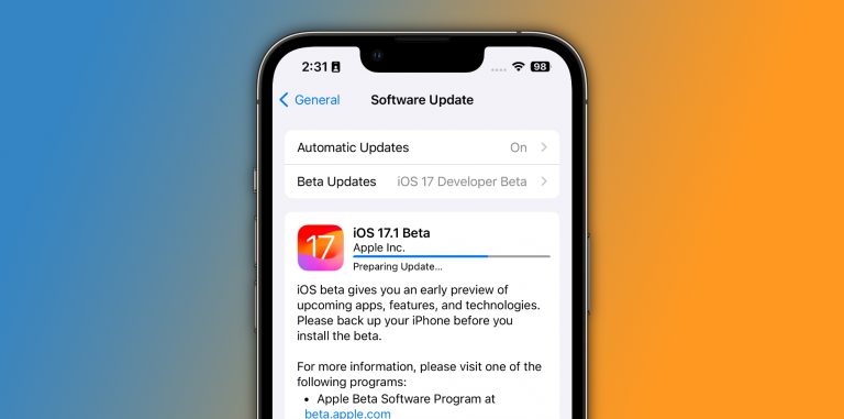 Nouvelle bêta iOS 17.1 : AirDrop sur les données, améliorations d’Apple Music