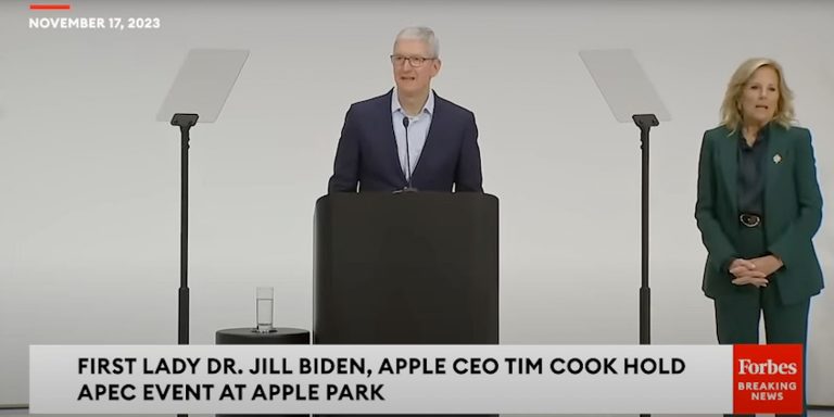 Tim Cook, Jill Biden, chanteur Rosé