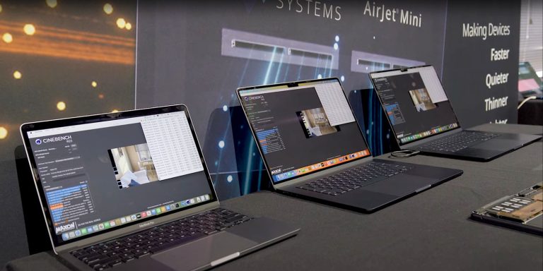 Le système de refroidissement AirJet permet à un MacBook Air d’imiter un MacBook Pro