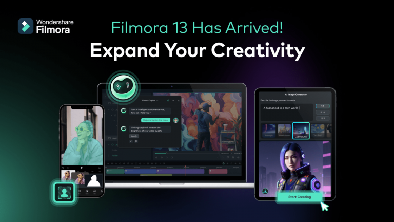 Filmora 13 vise à réorganiser la création de contenu avec des outils d’IA !