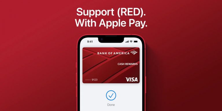 Apple étend la prise en charge de (RED) avec une nouvelle promotion Apple Pay