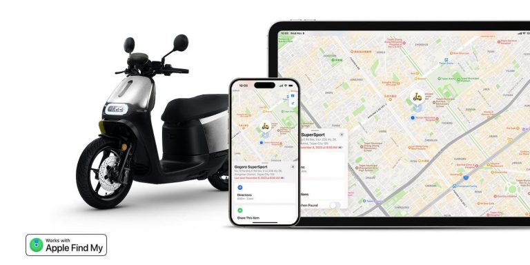 Gogoro ajoute plusieurs fonctionnalités Apple à ses scooters électriques intelligents