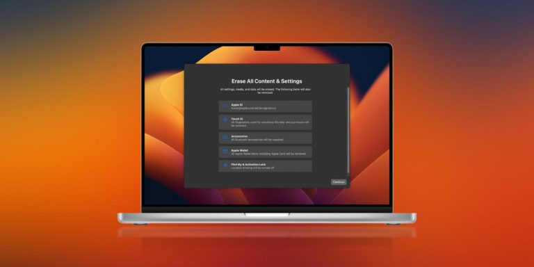Comment réinitialiser MacBook avant de le vendre ou de le donner