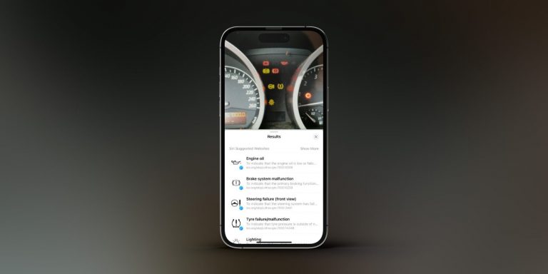 iOS 17 peut vous dire ce qui ne va pas avec votre voiture grâce à Visual Lookup