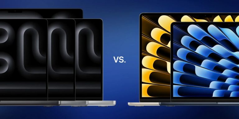 MacBook Pro vs Air : comparaison de la gamme