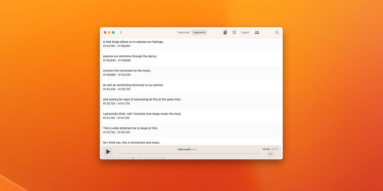 La transcription MacWhisper est désormais jusqu’à 3 fois plus rapide sur les Mac dotés de silicium Apple