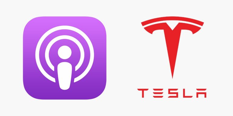 Lancement de l’application Apple Podcasts sur les véhicules Tesla la semaine prochaine