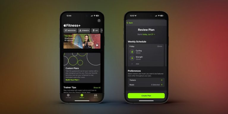 Forfaits Apple Fitness+ personnalisés – Comment créer