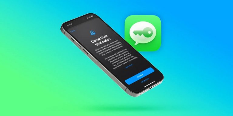 Activer iMessage de vérification des clés de contact sur iPhone