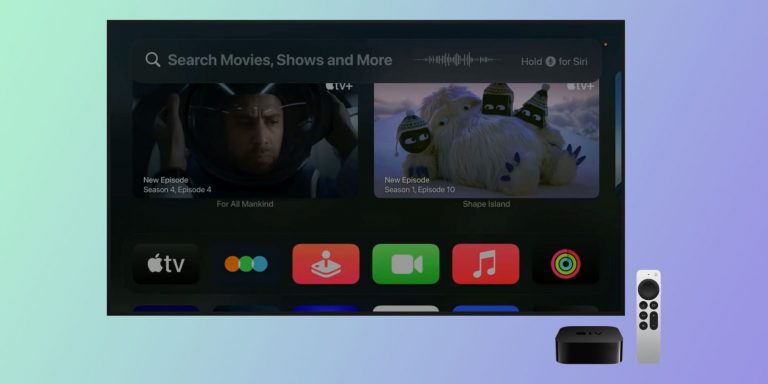 tvOS 17.2 modifie le comportement du bouton Siri