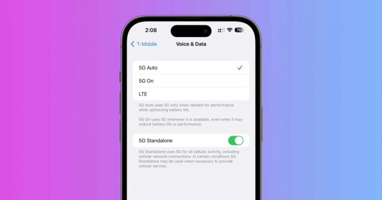 5G autonome activé sur iPhone : comment vérifier