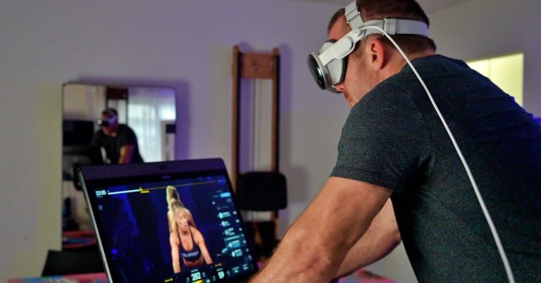 Tester la forme physique avec Apple Vision Pro