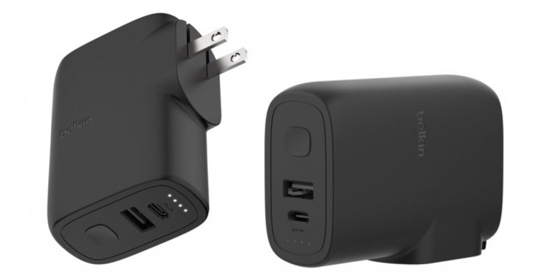 Belkin BoostCharge Hybrid fait ses débuts en tant que banque d’alimentation et chargeur mural