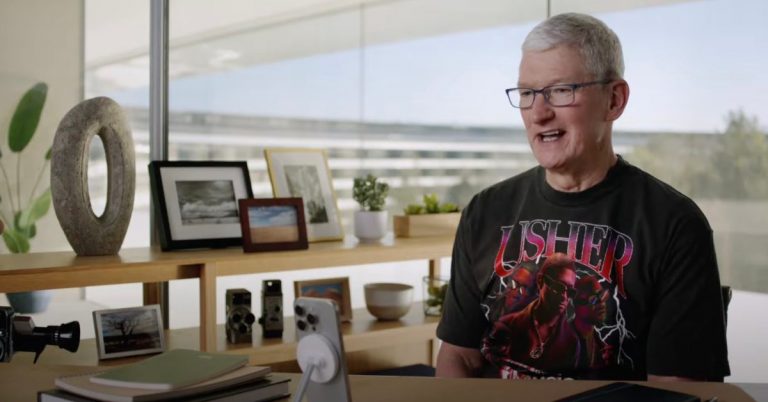 Tim Cook joue dans la promo de la mi-temps du Super Bowl de la NFL avec Ludacris, Lil Jon et Taraji P. Henson : Où est Usher ?