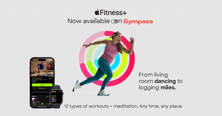 Apple Fitness+ s’associe à Gympass