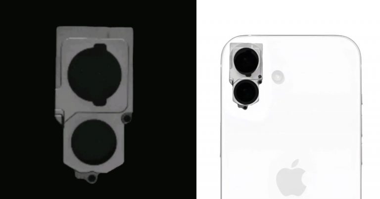 iPhone 16 : une fuite d’image montrerait la nouvelle conception du module de caméra