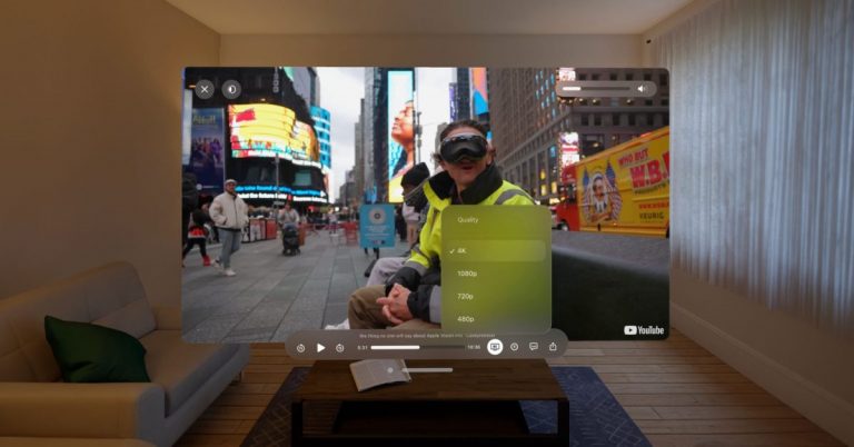L’application YouTube « Juno » pour Apple Vision Pro vient de recevoir sa première mise à jour
