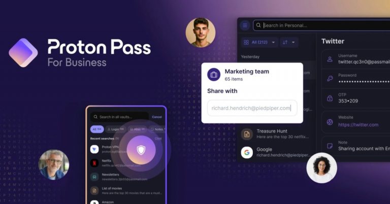 Proton lance un gestionnaire de mots de passe cryptés de bout en bout open source pour les entreprises