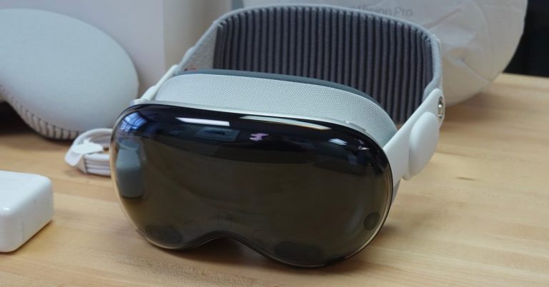 Le verre Apple Vision Pro est très sensible aux rayures