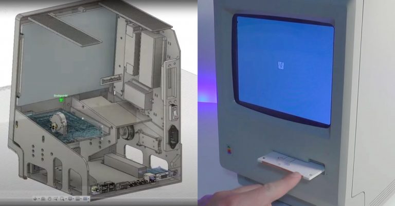 Macintosh Plus imprimé en 3D que Steve Jobs aurait approuvé