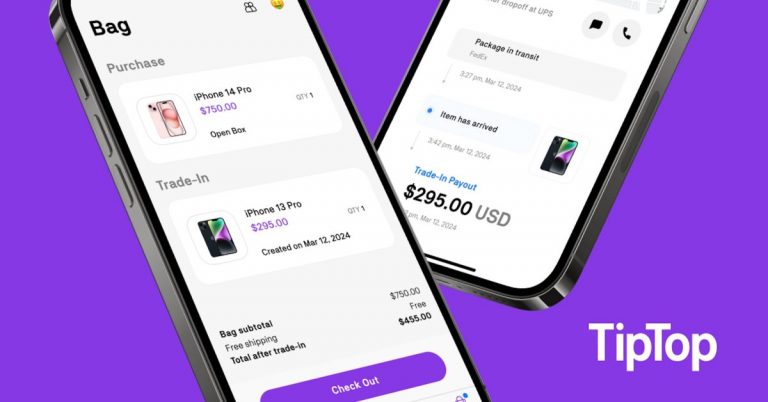 TipTop one-up Apple Trade In avec une nouvelle fonctionnalité d’achat/vente unifiée