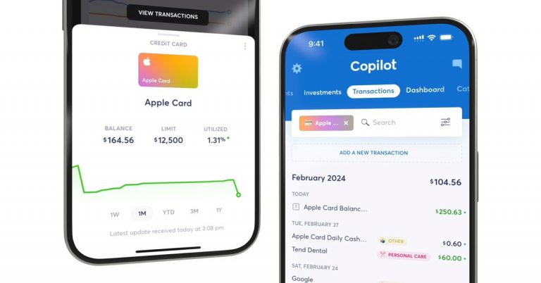 Comment Copilot rend la budgétisation encore plus facile grâce à la nouvelle intégration Apple Card, Cash et Savings