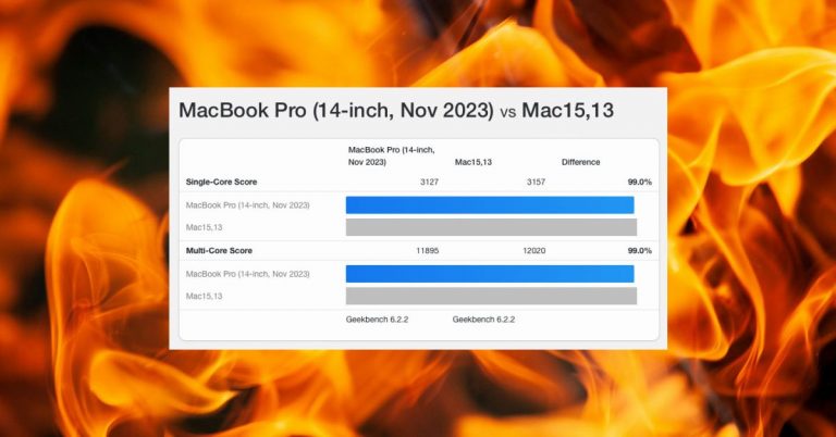 Les références du MacBook Air M3 correspondent au MacBook Pro de base, comme prévu