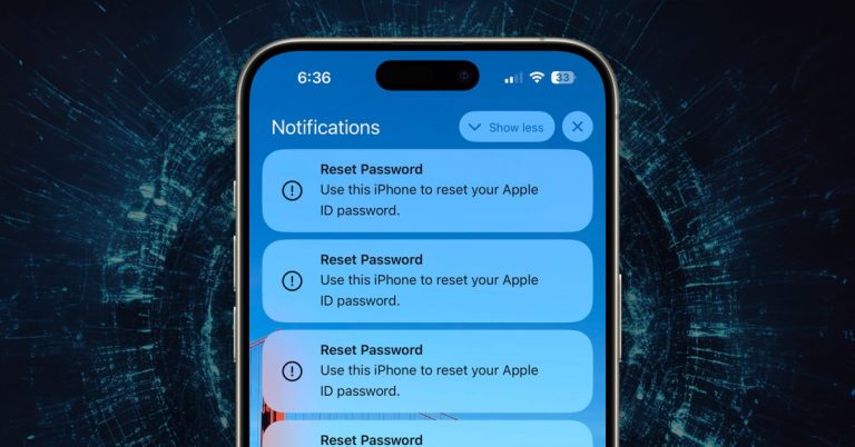 Les utilisateurs Apple ciblés par une nouvelle attaque de phishing pour réinitialiser le mot de passe de leur identifiant