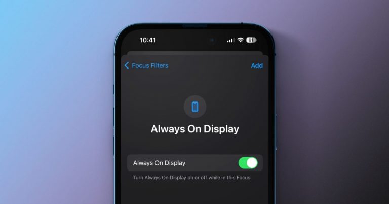 Comment automatiser l’affichage permanent de l’iPhone