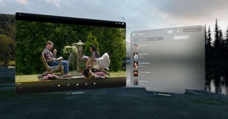 « Callsheet » arrive dans Vision Pro pour un accès facile aux données d’émissions de télévision et de films