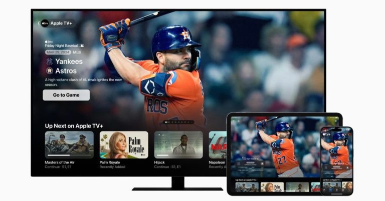 Friday Night Baseball revient sur Apple TV+, mais pas de vidéo immersive pour Vision Pro