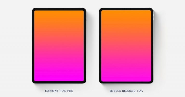 Les cadres de l’iPad Pro deviendront encore plus fins cette année, selon la rumeur