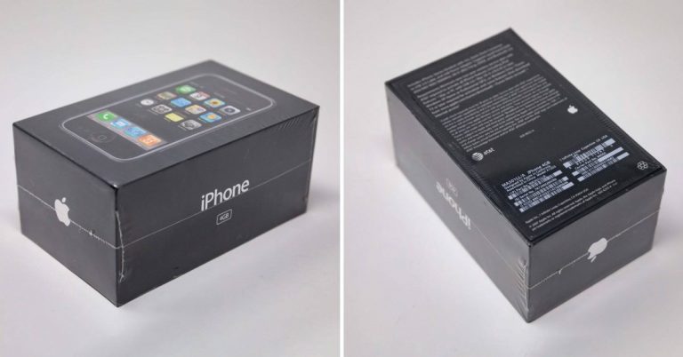 Rare iPhone d’origine scellé de 4 Go à gagner, combien vaut-il ?