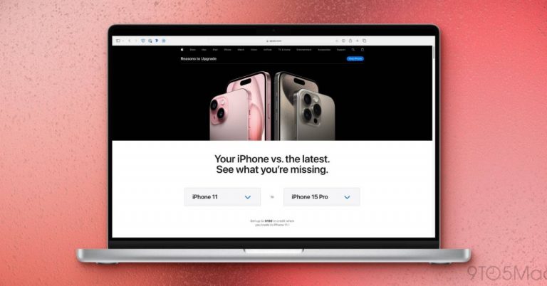 Apple fait la promotion des « raisons de mettre à niveau » sur le nouveau site Web de comparaison d’iPhone