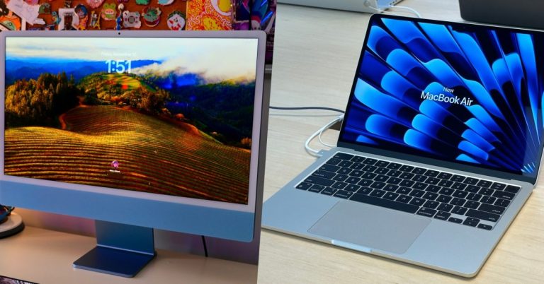 MacBook Air M3 13 pouces au plus bas historique à 1 024 $, iMac M3 à 100 $ de réduction, équipement MagSafe, plus