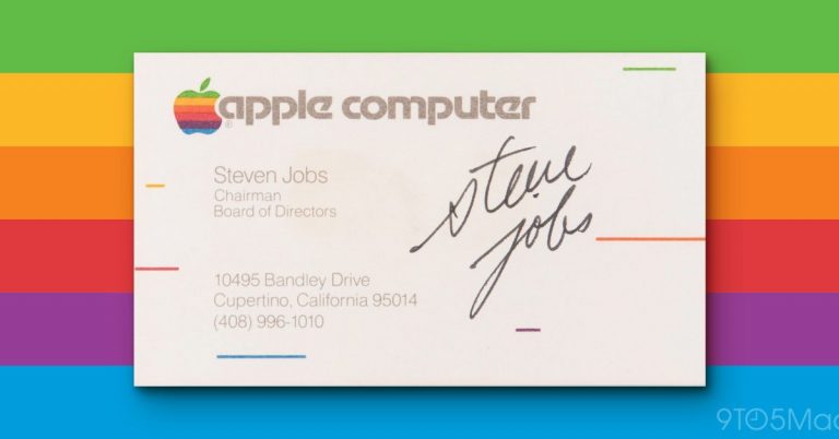 Que vaut une carte de visite signée Steve Jobs ?  Que diriez-vous de 181 183 $