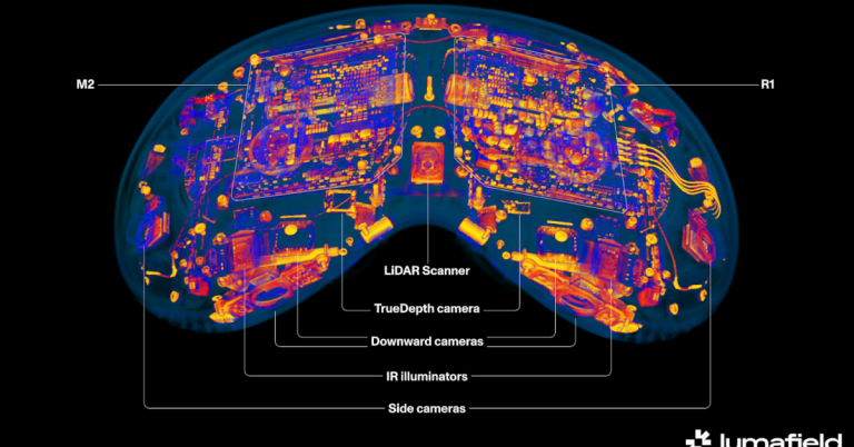 Les analyses Apple Vision Pro montrent un ensemble méticuleux de caméras, de capteurs et bien plus encore