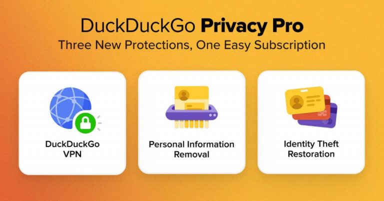 DuckDuckGo PrivacyPro intègre le VPN dans son premier abonnement payant