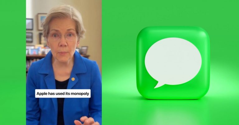 Elizabeth Warren sur les textes verts : Apple ruine les relations