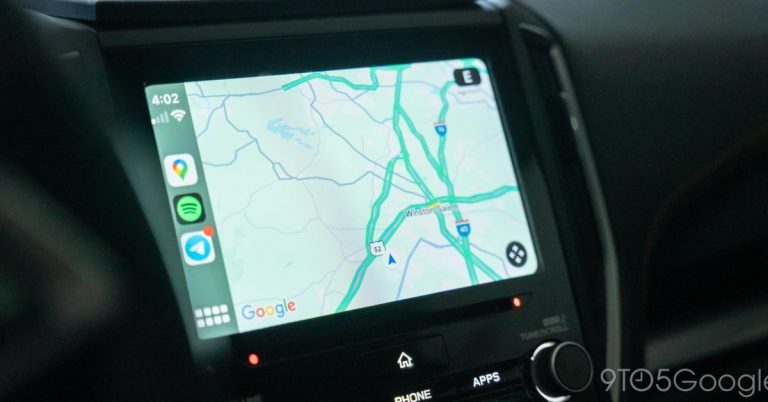 Google Maps sur Apple CarPlay est un désastre