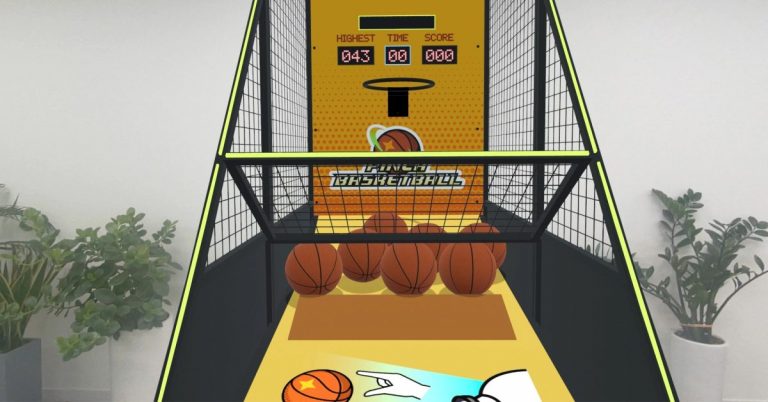 Il existe une nouvelle façon de transformer n’importe quel espace en basket-ball d’arcade avec Apple Vision Pro