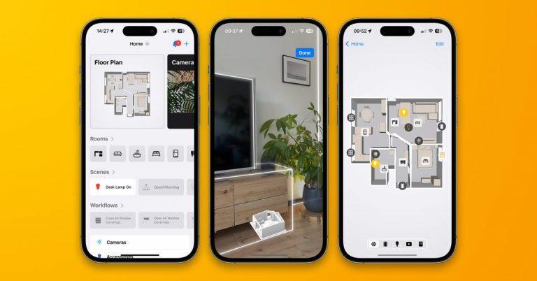 Contrôleur pour HomeKit mis à jour avec la nouvelle fonctionnalité « Plan d’étage » 3D