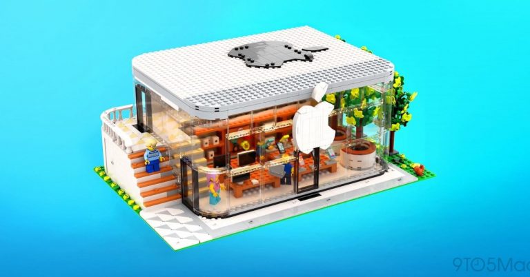 Vous avez toujours rêvé d’un Apple Store LEGO ?  Ce fan en a construit un