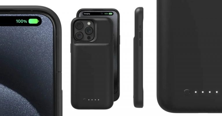 Mophie Juice Pack pour iPhone 15 sur-livre – avec des avantages et des inconvénients