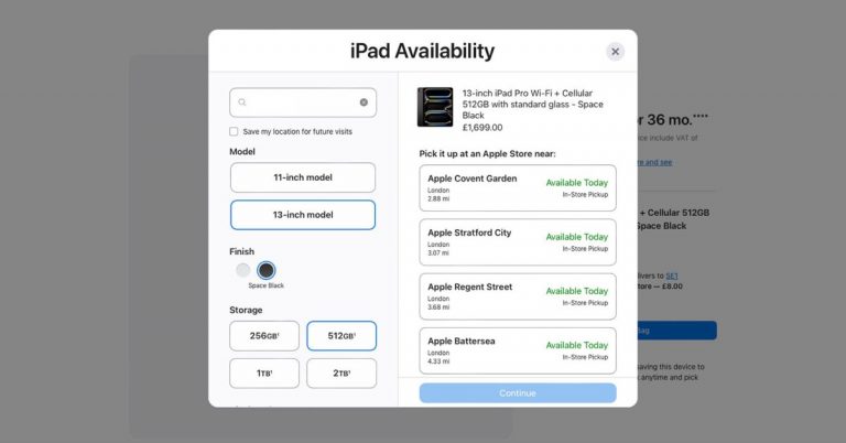 Les nouveaux iPad Air et iPad Pro sont disponibles pour retrait immédiat en magasin dès aujourd’hui