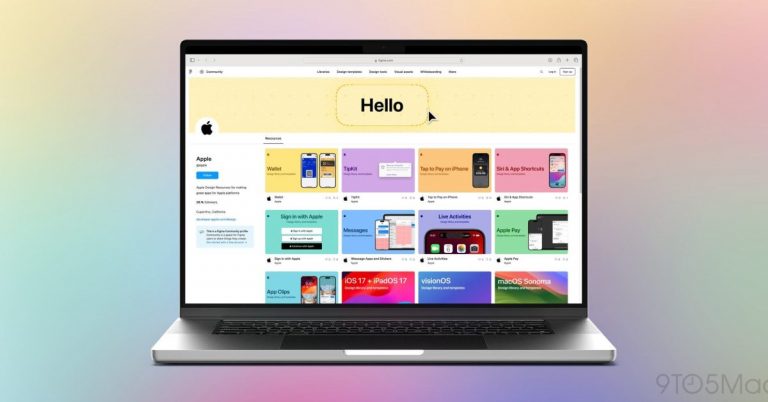 Apple étend la prise en charge de Figma avec un nouvel ensemble de modèles de conception