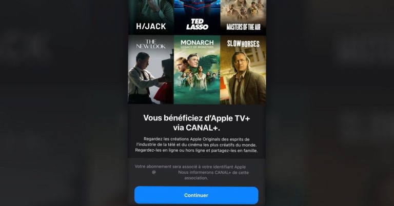 Les abonnés Canal+ peuvent désormais regarder Apple TV+ gratuitement dans l’application Apple TV